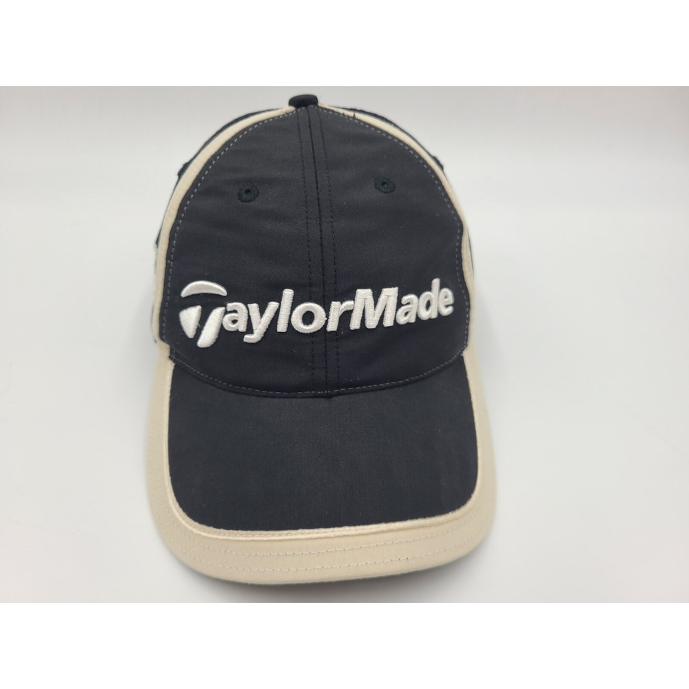 TaylorMade Golf Burner Adjustable Hat Cap Baseball Tennis Men Women Black White